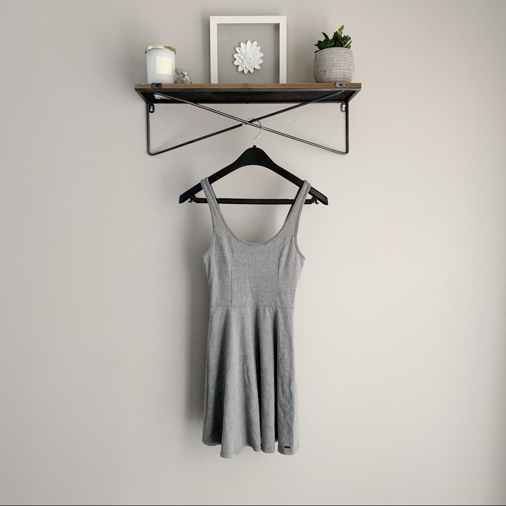 Hollister Grey Skater Dress
